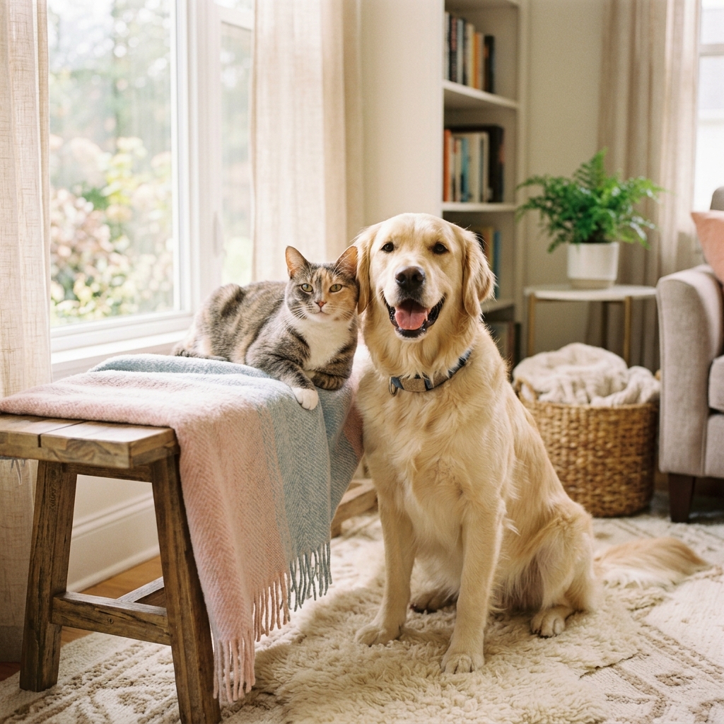 Cães felizes no ambiente acolhedor da Tia Mimi Hospedagem Canina em LEM-BA